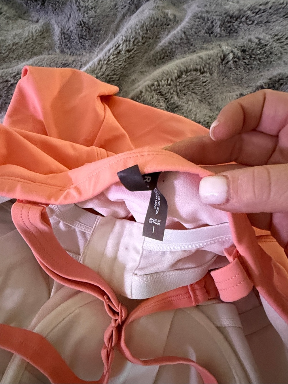 torrid Coral Peplum Bikini Top with Tropical Leaf High-Waist Bottoms - Picture 6 of 7